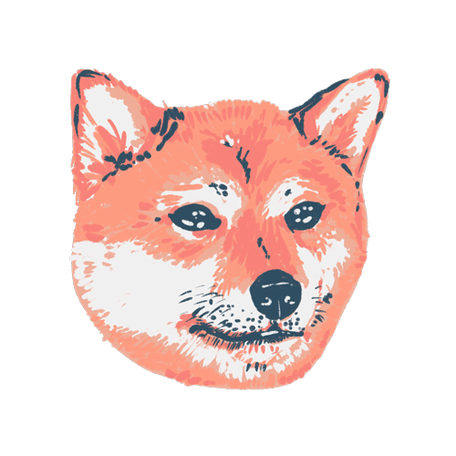 Shiba Inu Sad sticker