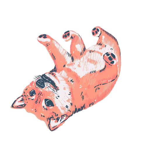 Shiba Inu Smol sticker